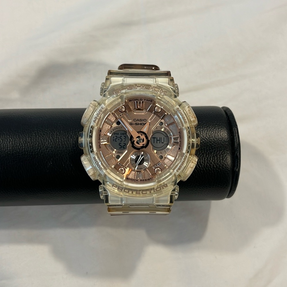 Clear rose gold G-Shock